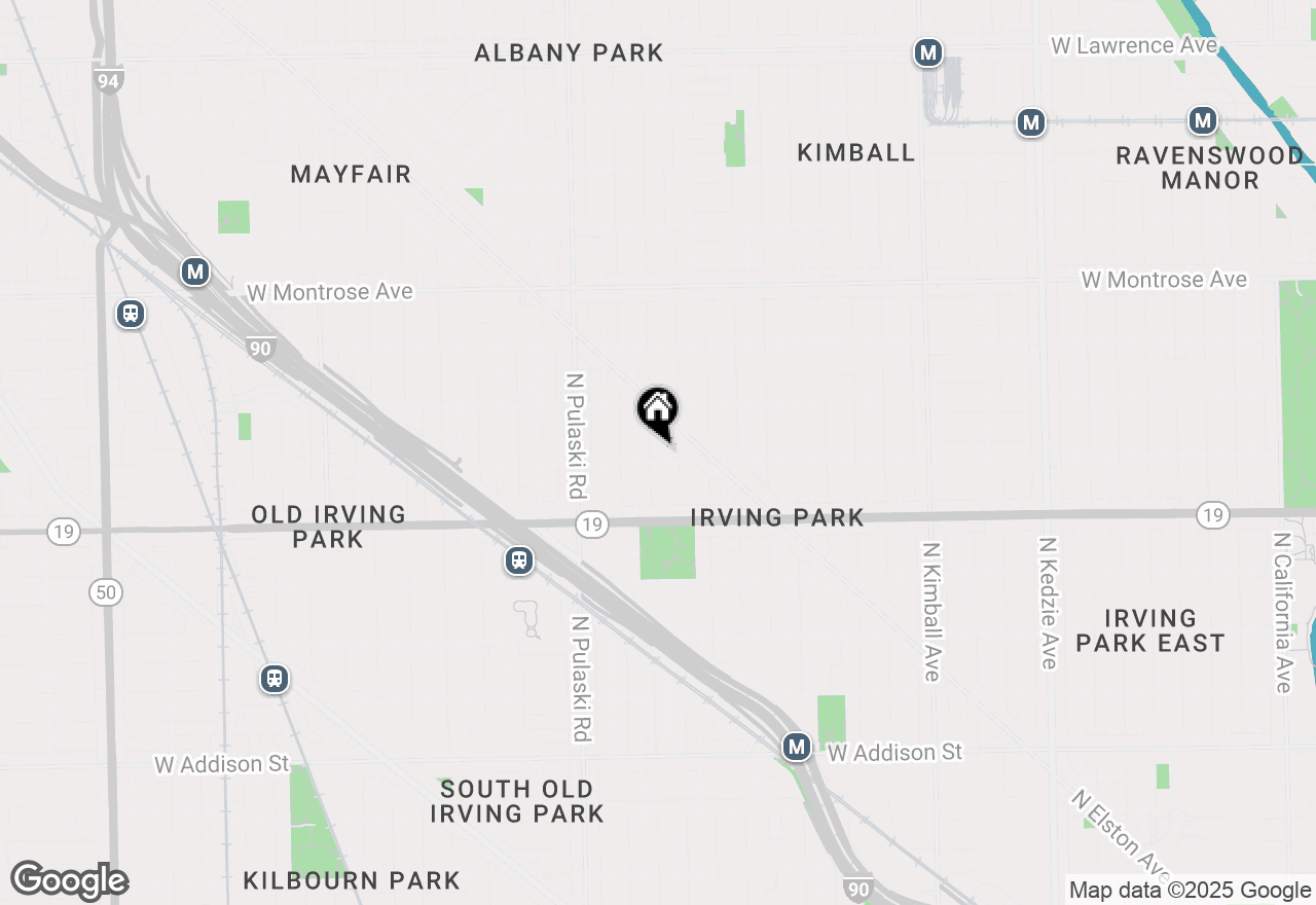 Map of 4106 N Avers Avenue, Chicago, IL 60618