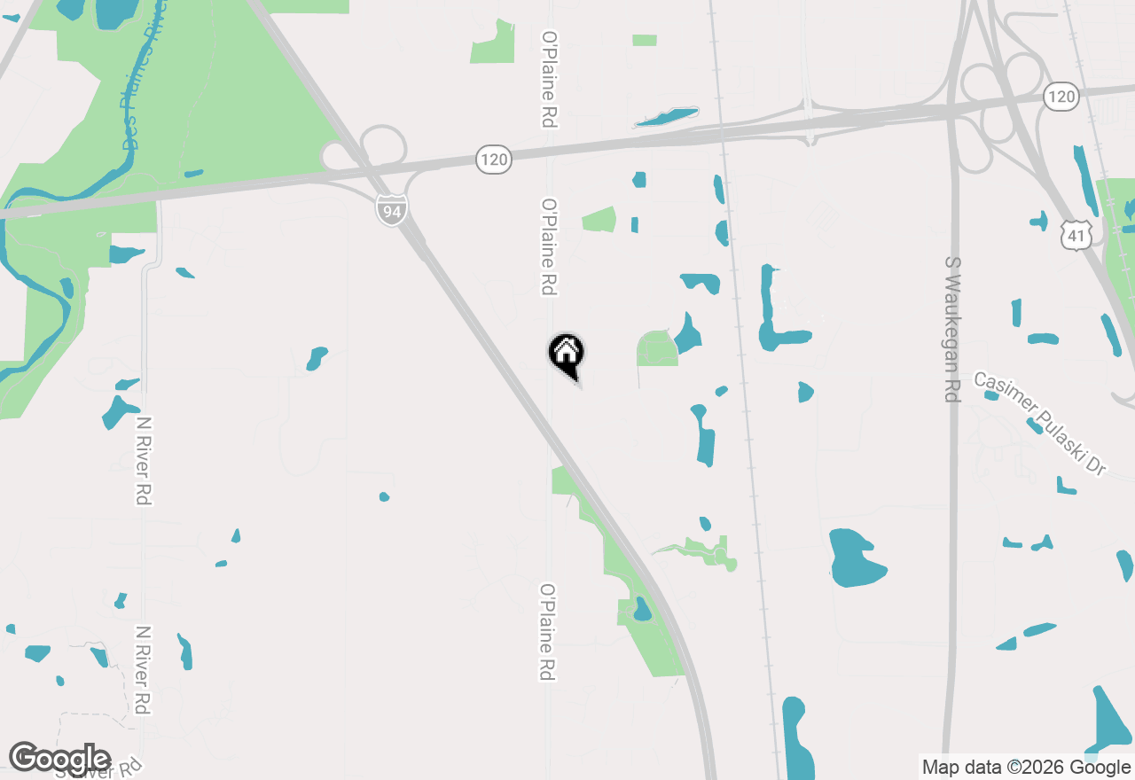 Map of 1258 S Candlestick Way, Waukegan, IL 60085