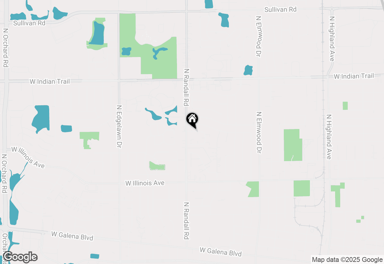 Map of 1390 N Glen Circle #B, Aurora, IL 60506