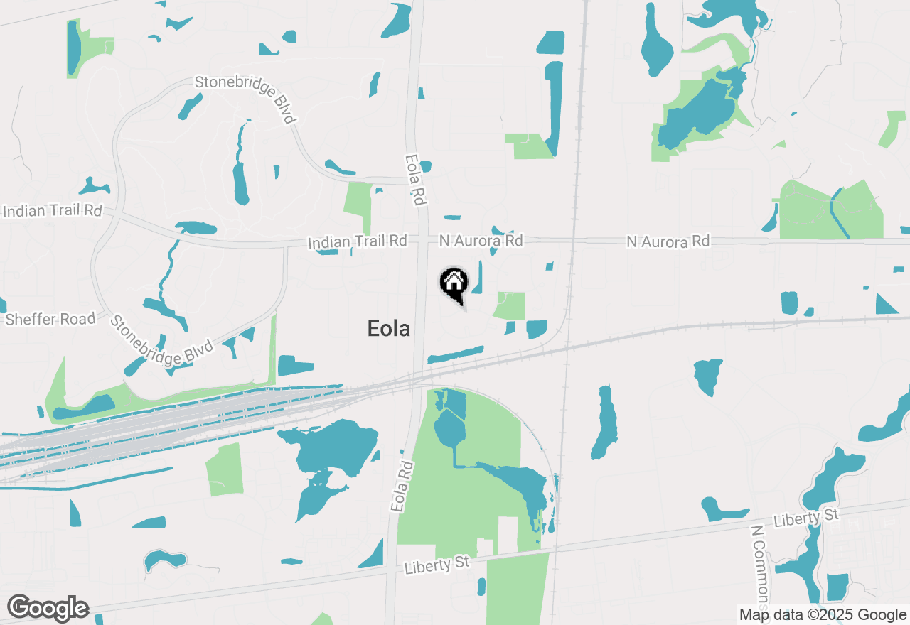 Map of 3124 Ollerton Avenue, Aurora, IL 60502