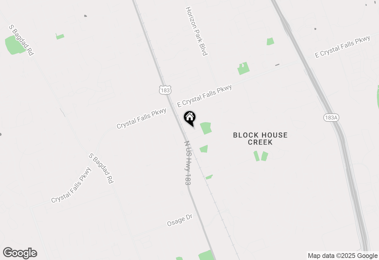 Map of 104 Presidio Dr, Leander, TX 78641