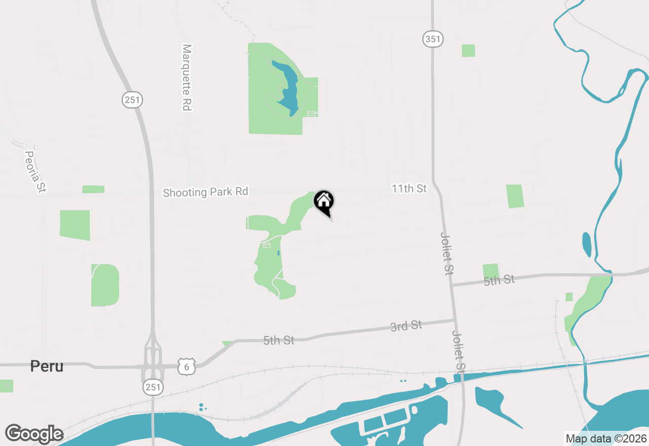 Map of 915 Chartres Street, Lasalle, IL 61301
