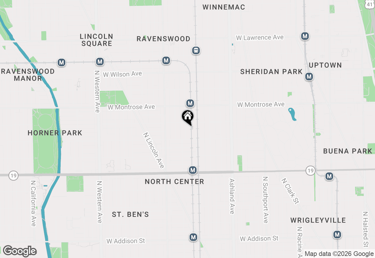 Map of 4237 N Wolcott Avenue, Chicago, IL 60613