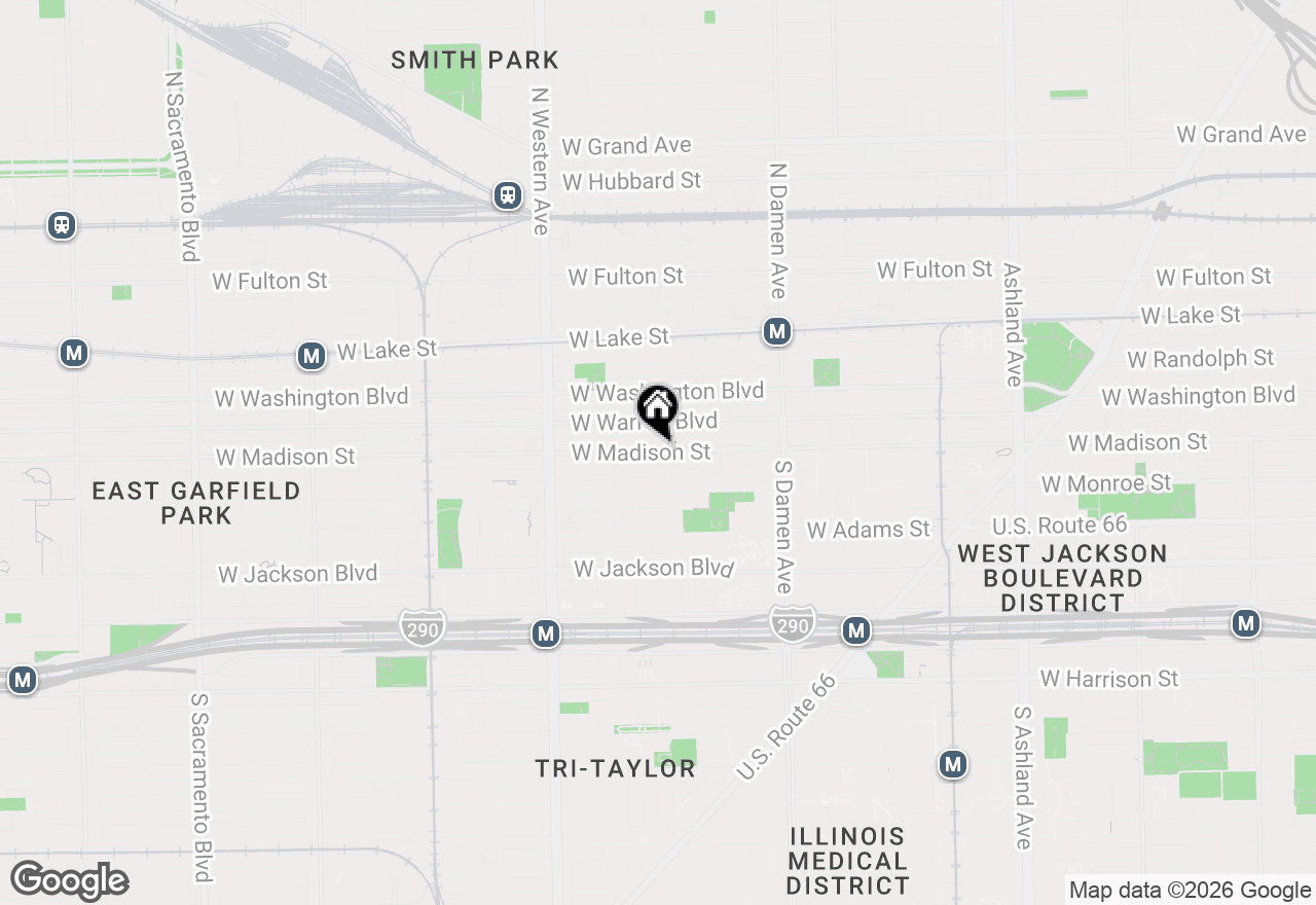 Map of 2217 W Madison Street #313, Chicago, IL 60612