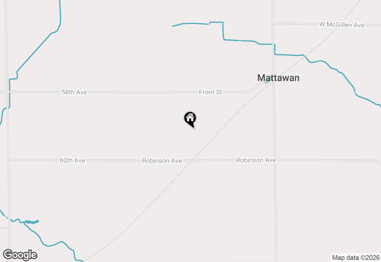 Map of 59342 Swenson Street, Mattawan, MI 49071