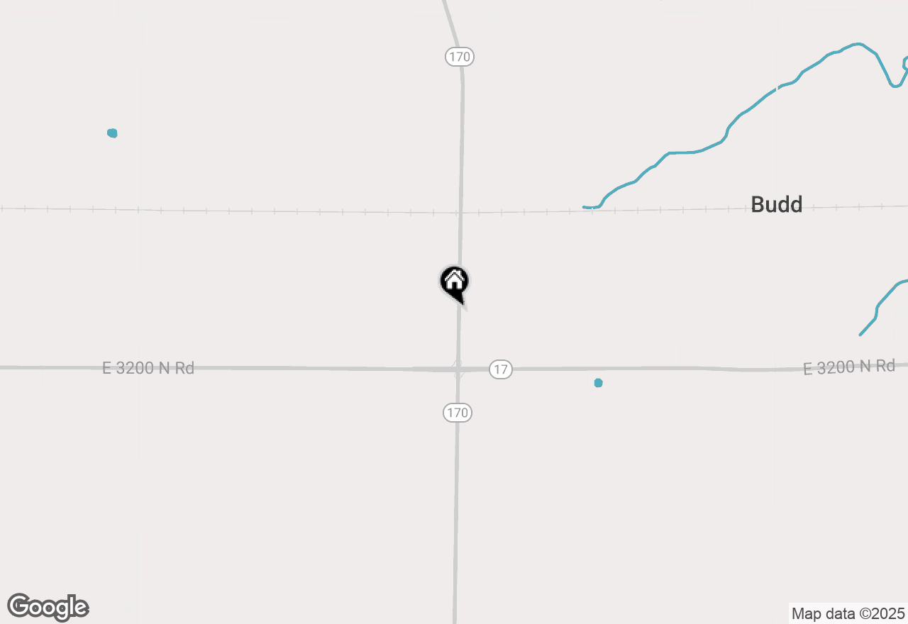 Map of 32209 N 1500 East Road, Blackstone, IL 61313