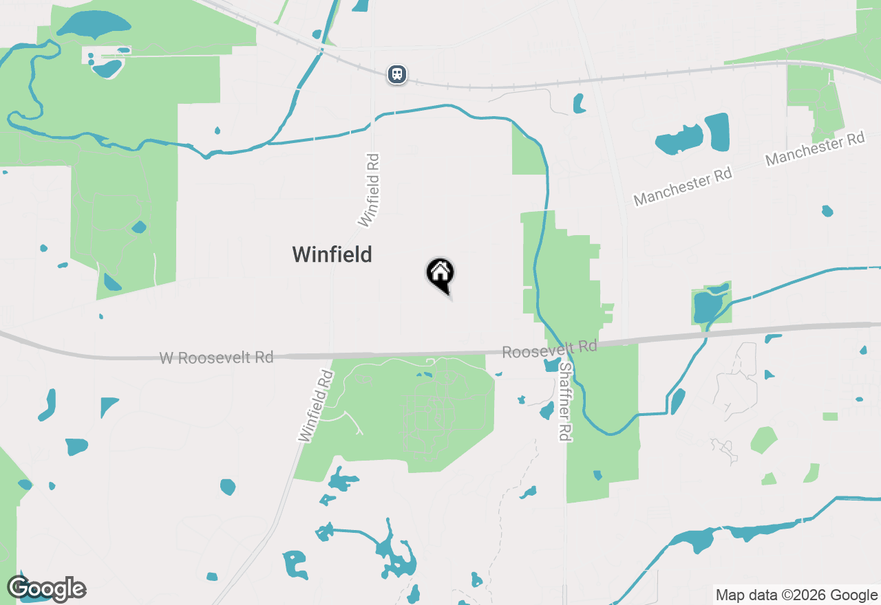 Map of 27W327 Williams Street, Winfield, IL 60190