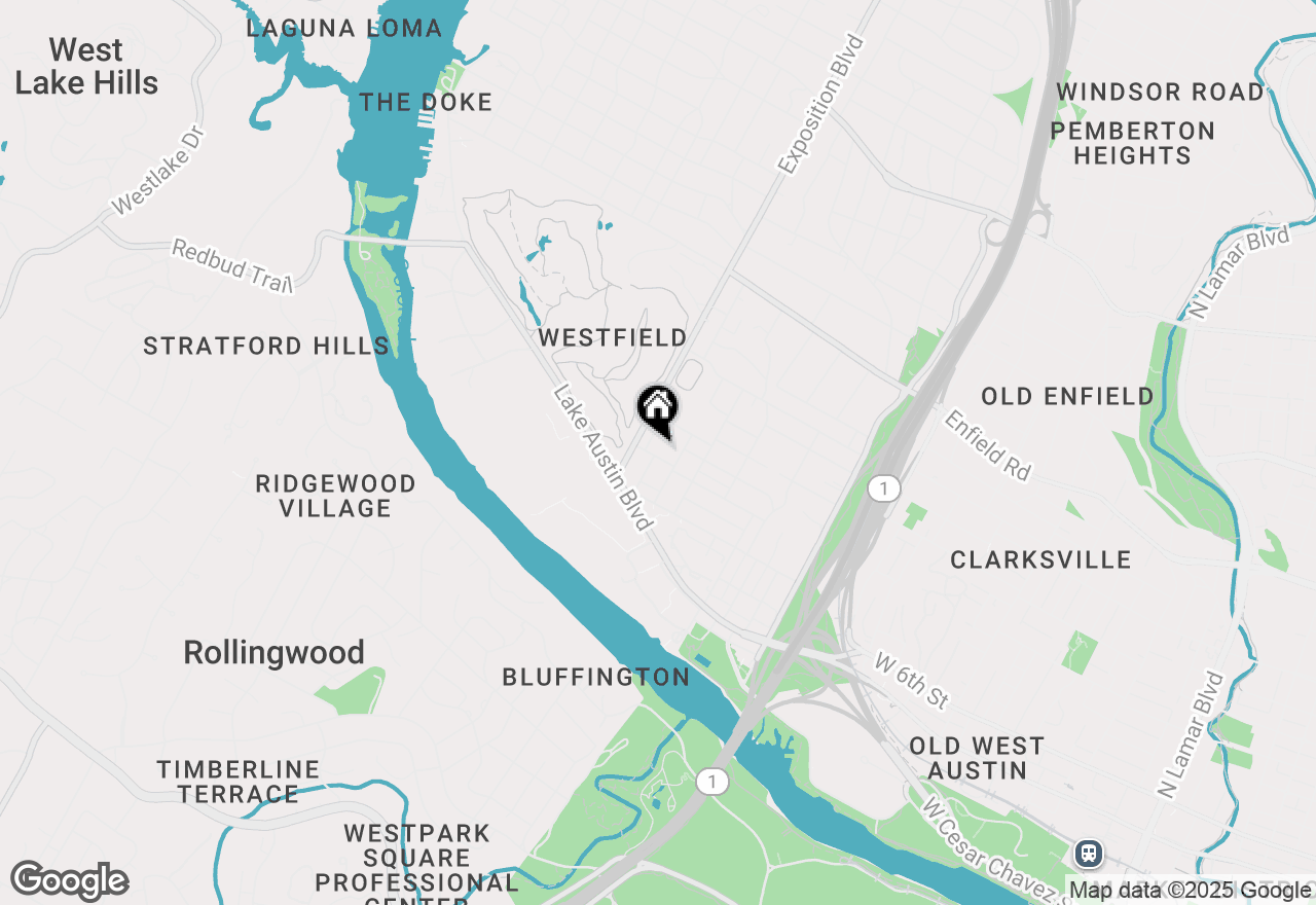 Map of 2608 W 8th St #A, Austin, TX 78703