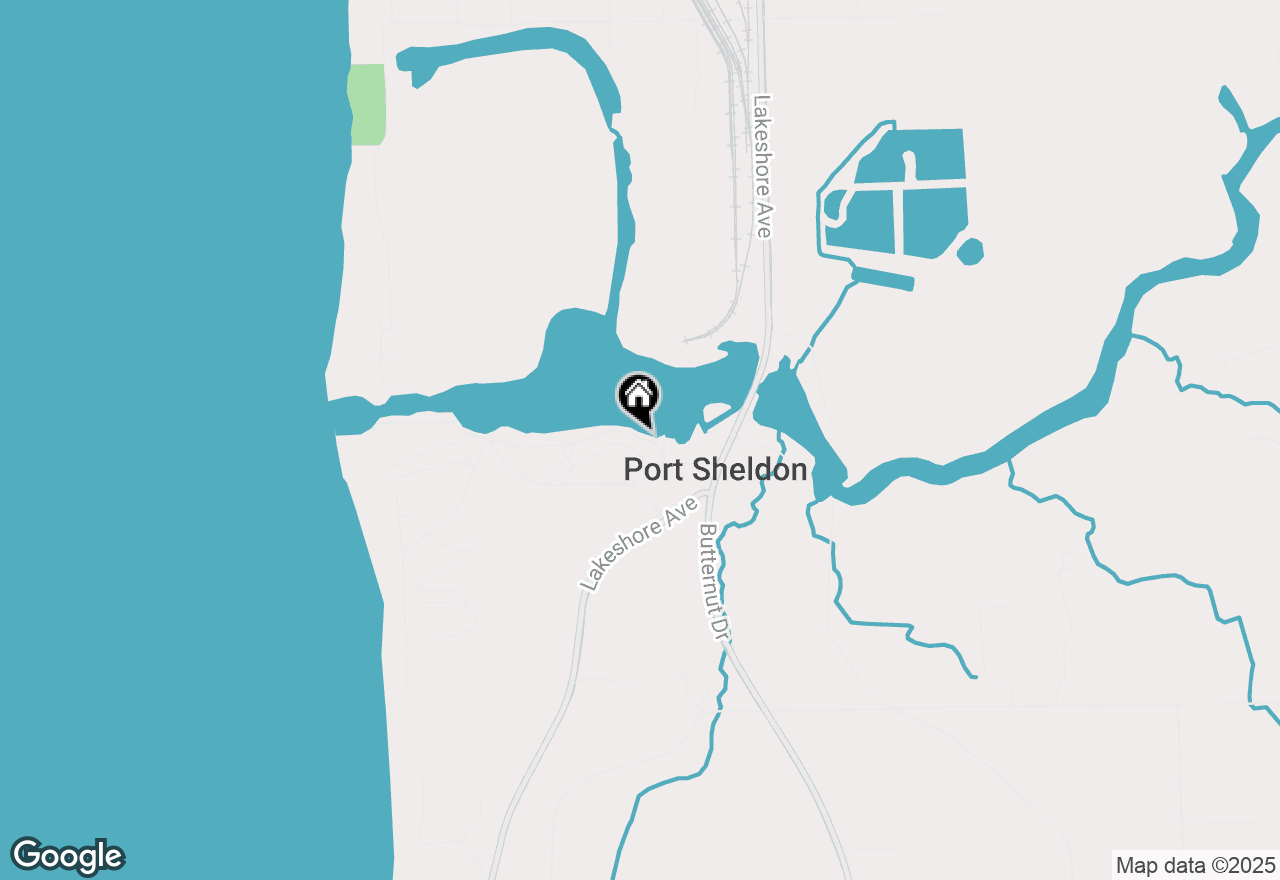 Map of 16887 Lake Avenue, West Olive, MI 49460