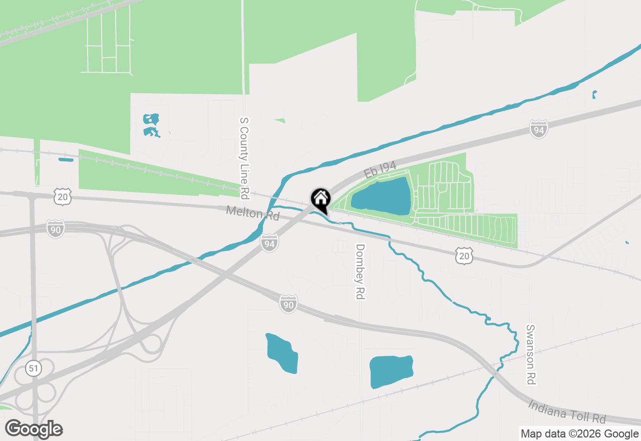 Map of 0 Melton Road, Portage, IN 46368