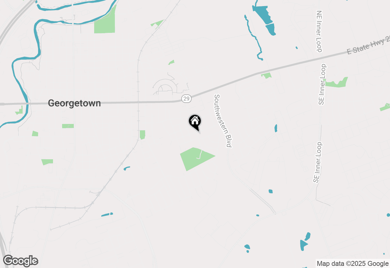 Map of 1802 Hutto Rd, Georgetown, TX 78626