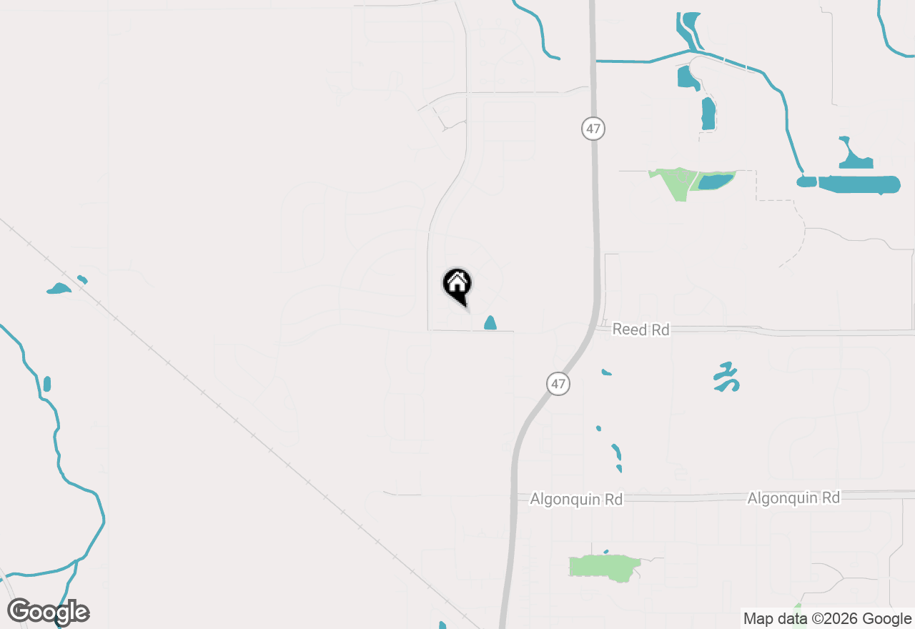 Map of 10033 Cummings Street, Huntley, IL 60142