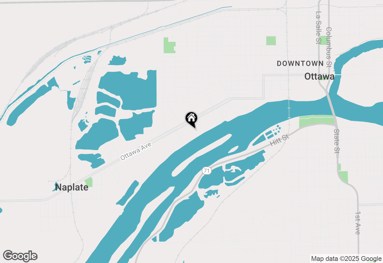 Map of 1444 Birchlawn Place, Ottawa, IL 61350