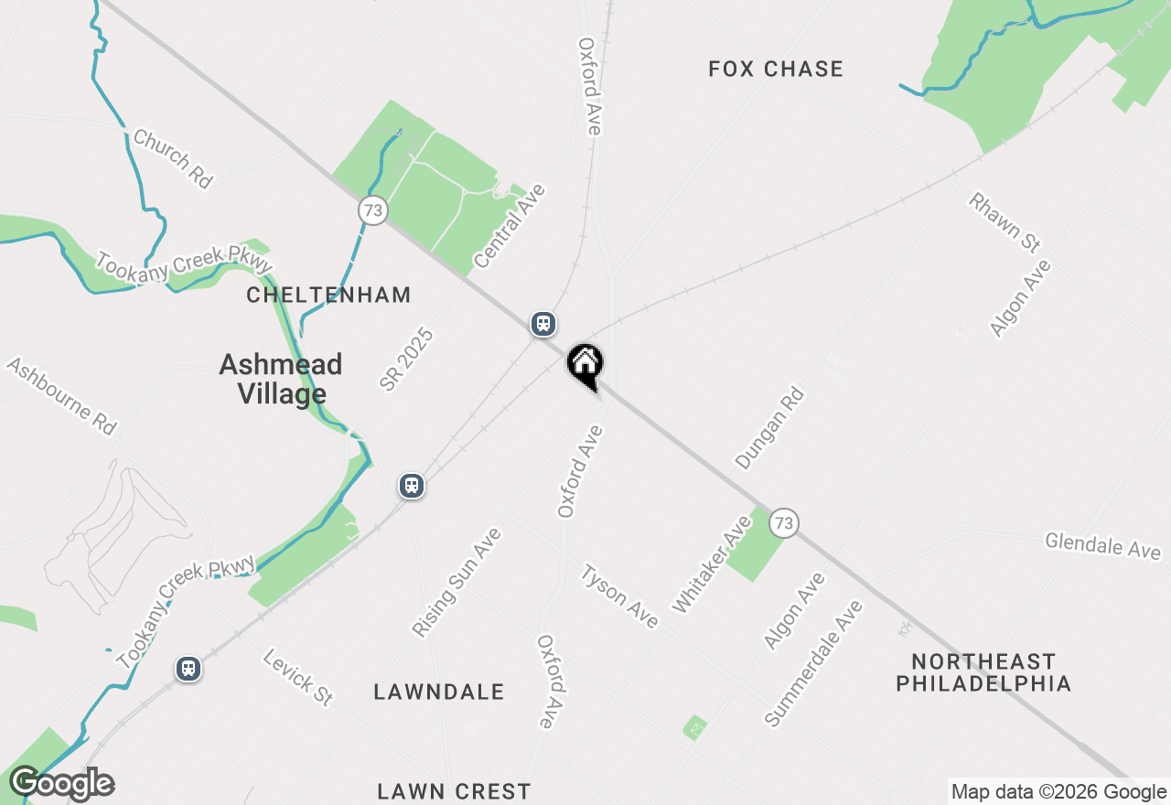 Map of 7248 Rising Sun Avenue, Philadelphia, PA 19111