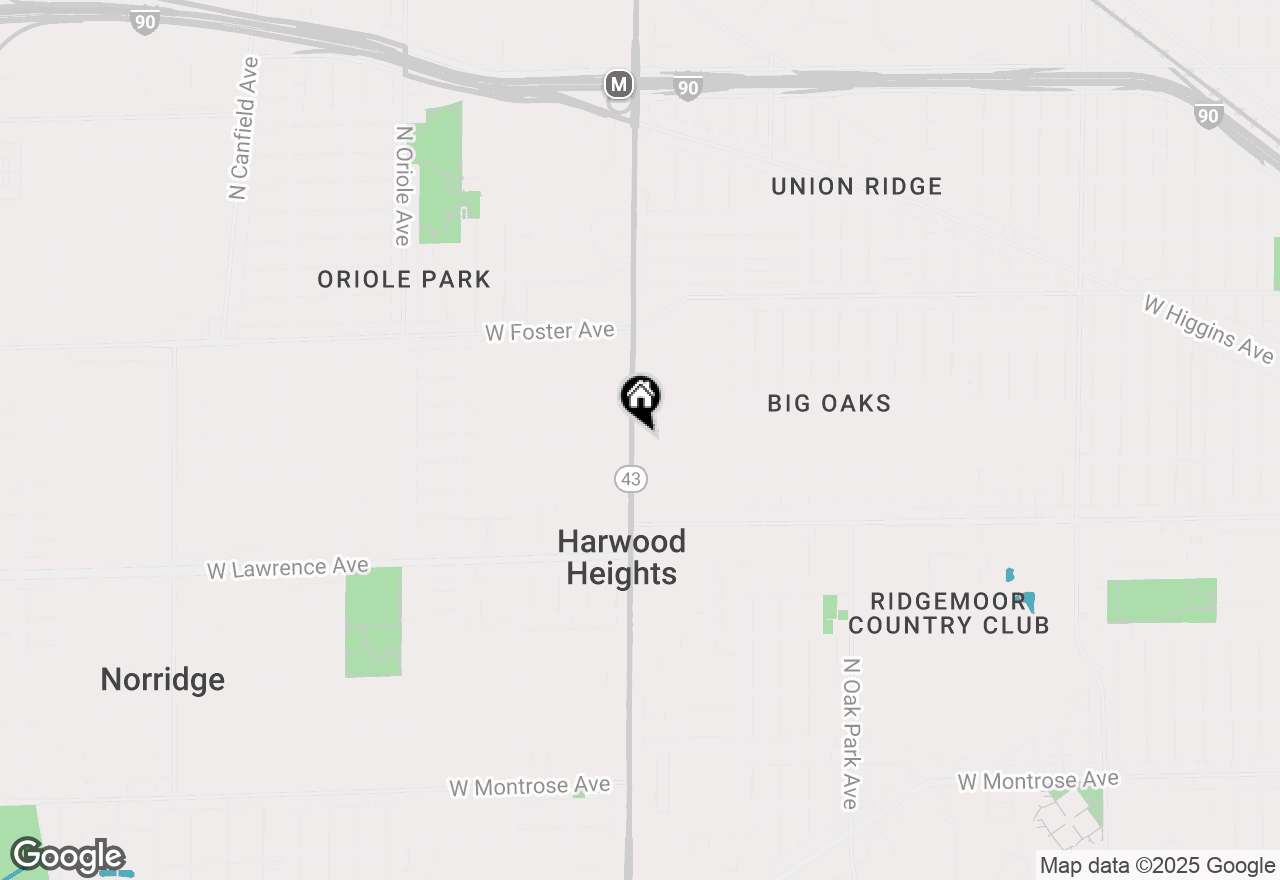 Map of 4931 N Harlem Avenue #3, Chicago, IL 60656