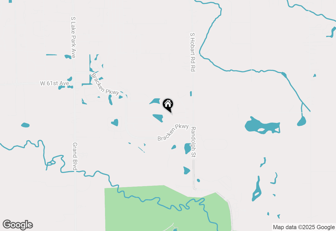 Map of 7662 Murrelet Street, Hobart, IN 46342