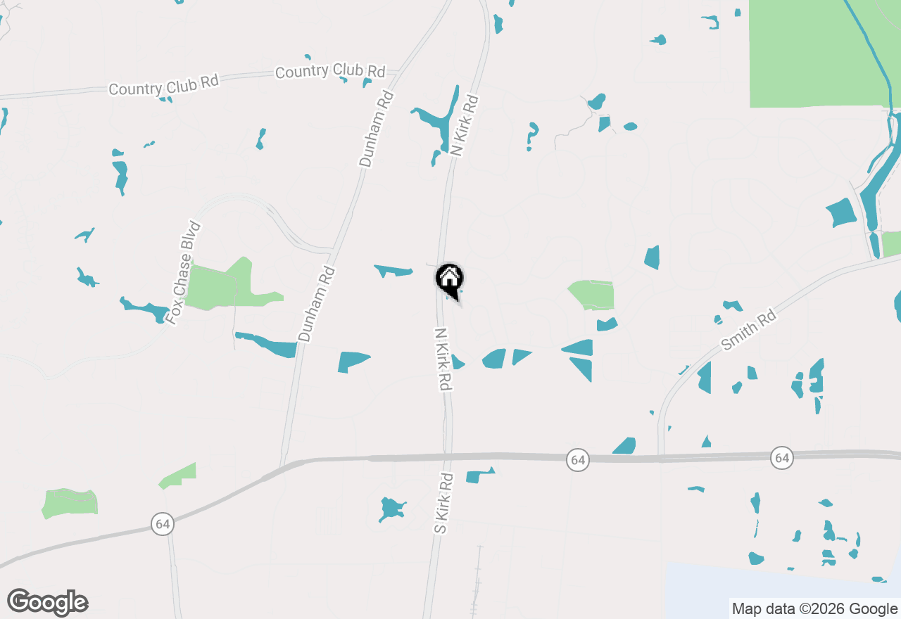 Map of 831 Stuarts Drive #831, St. Charles, IL 60174