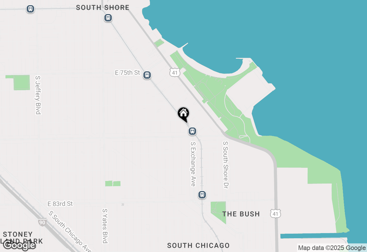 Map of 7820 S Escanaba Avenue, Chicago, IL 60649