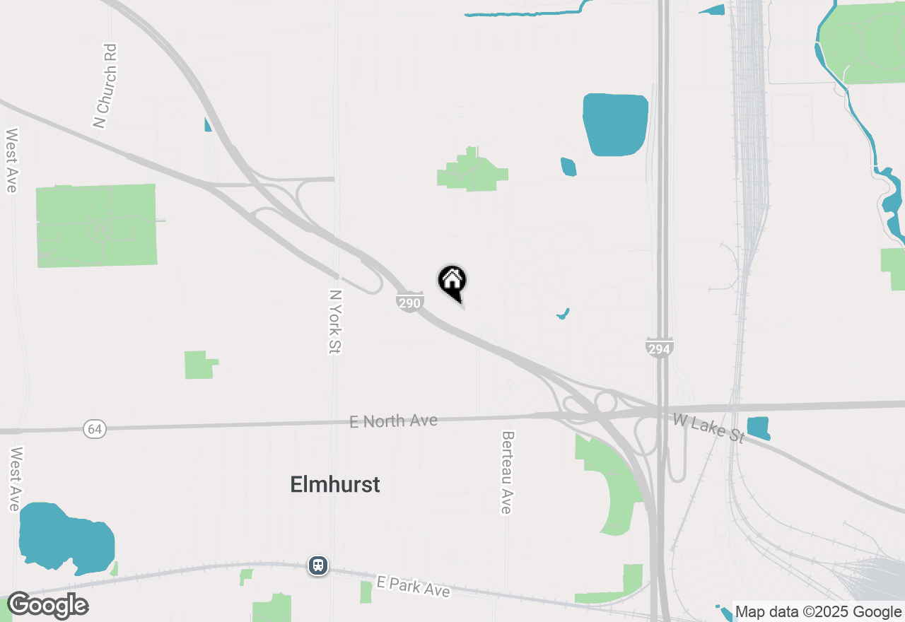 Map of 456 N Howard Avenue, Elmhurst, IL 60126