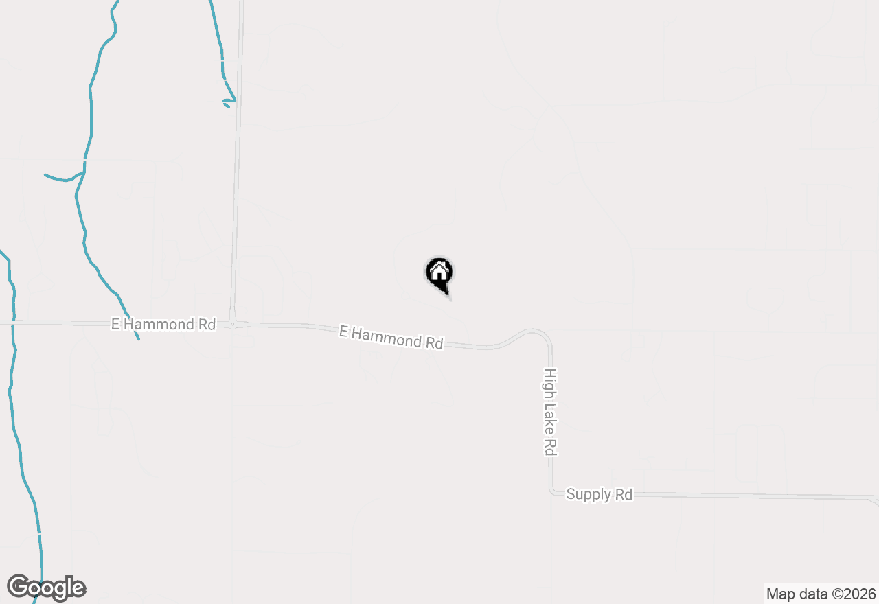 Map of 2639 Hammond Highlands Drive, Traverse City, MI 49696