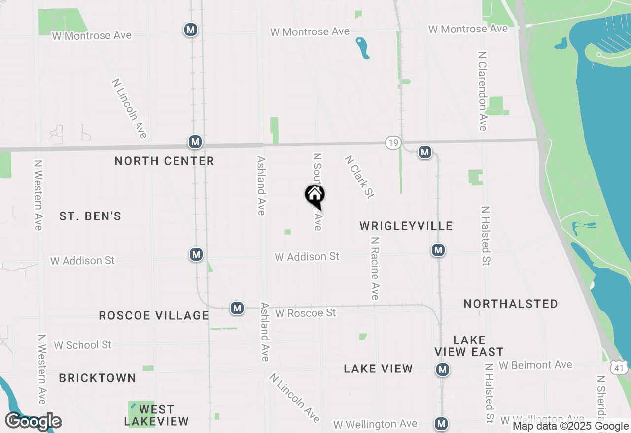 Map of 3726 N Southport Avenue #2, Chicago, IL 60613