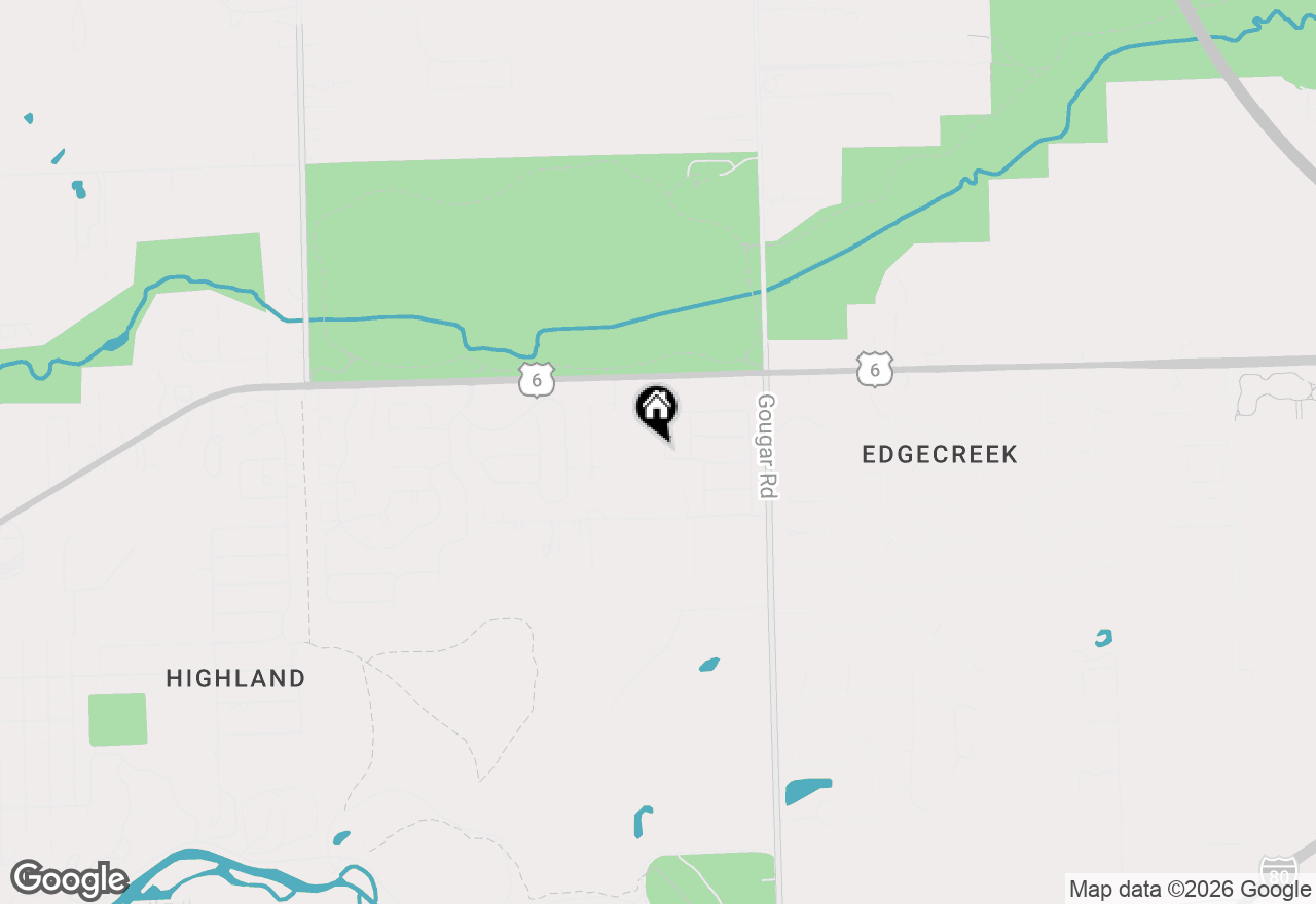 Map of 1005 Flagstaff Lane, Joliet, IL 60432