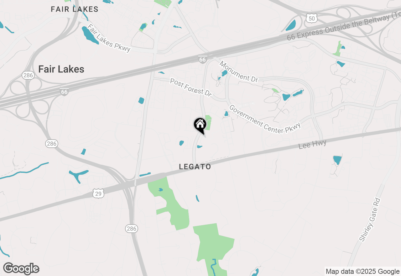 Map of 4628 Battenburg Lane, Fairfax, VA 22030
