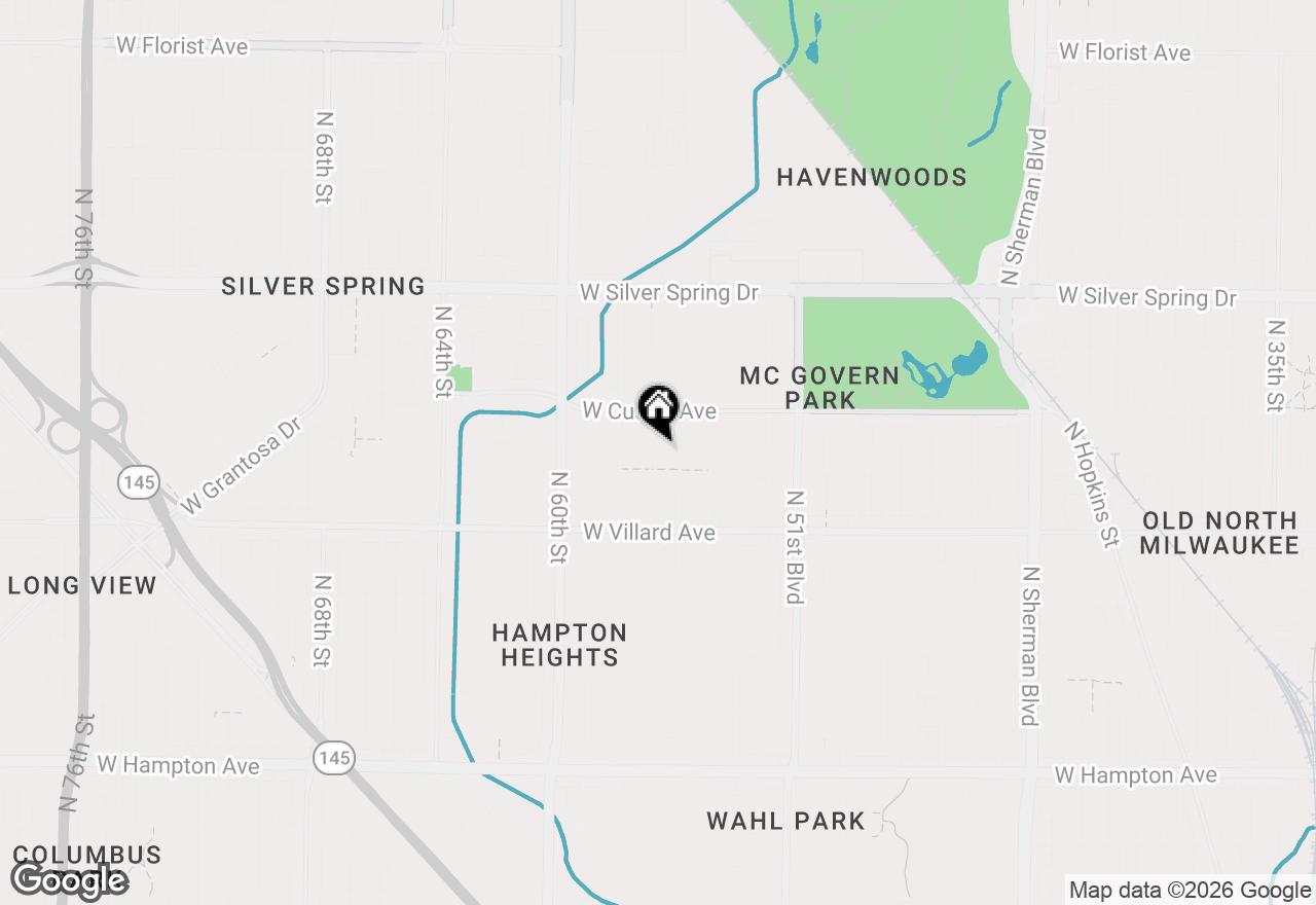 Map of 5324 N 56th St, Milwaukee, WI 53218