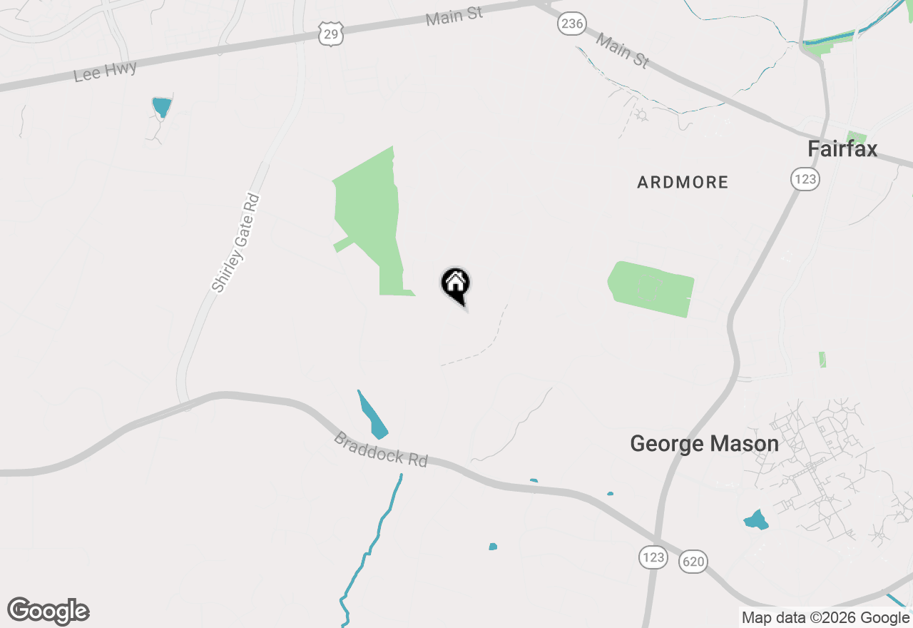 Map of 11025 Melissa Court, Fairfax, VA 22030