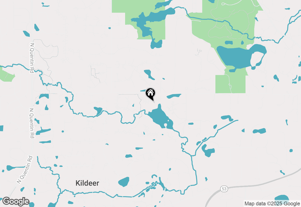 Map of 20655 W Lakeridge Court, Kildeer, IL 60047