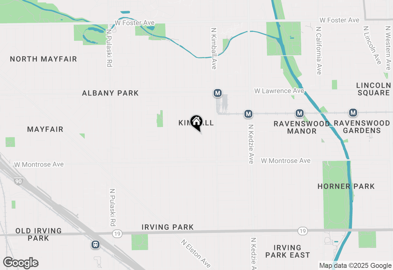 Map of 4530 N St Louis Avenue, Chicago, IL 60625