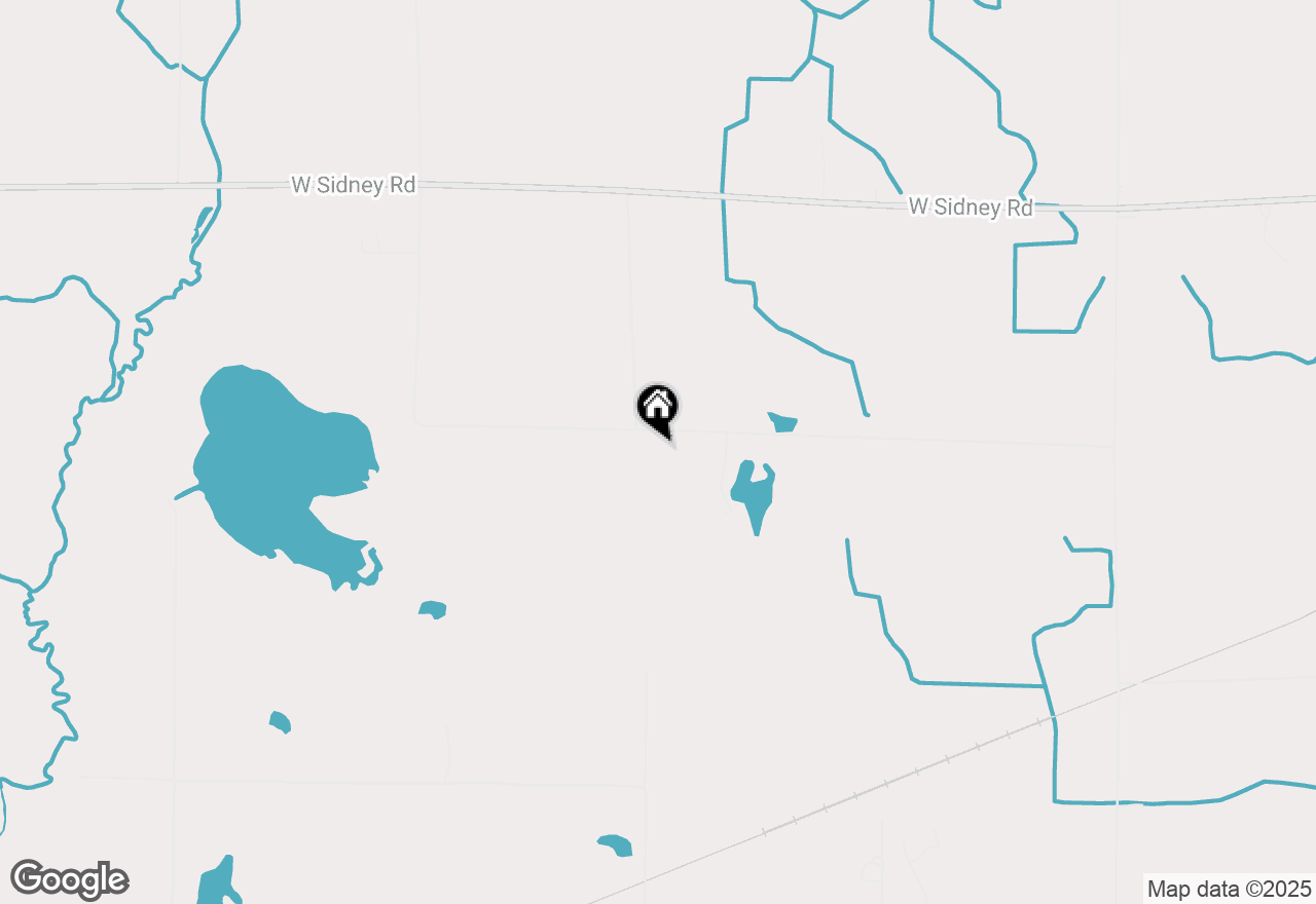 Map of 4945 Woods Road, Sidney, MI 48885