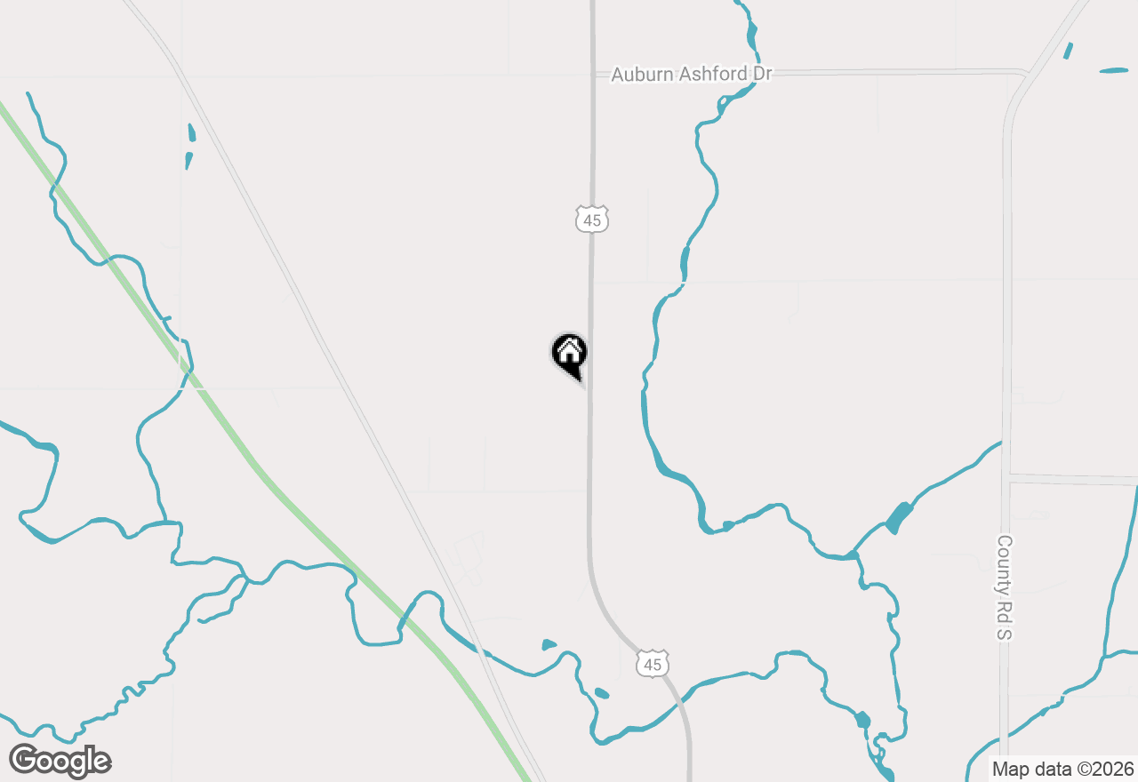 Map of N394 Us Highway 45, Campbellsport, WI 53010