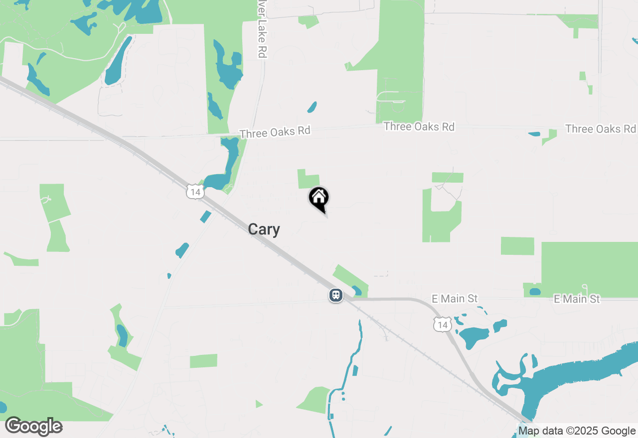 Map of 324 Weber Court, Cary, IL 60013