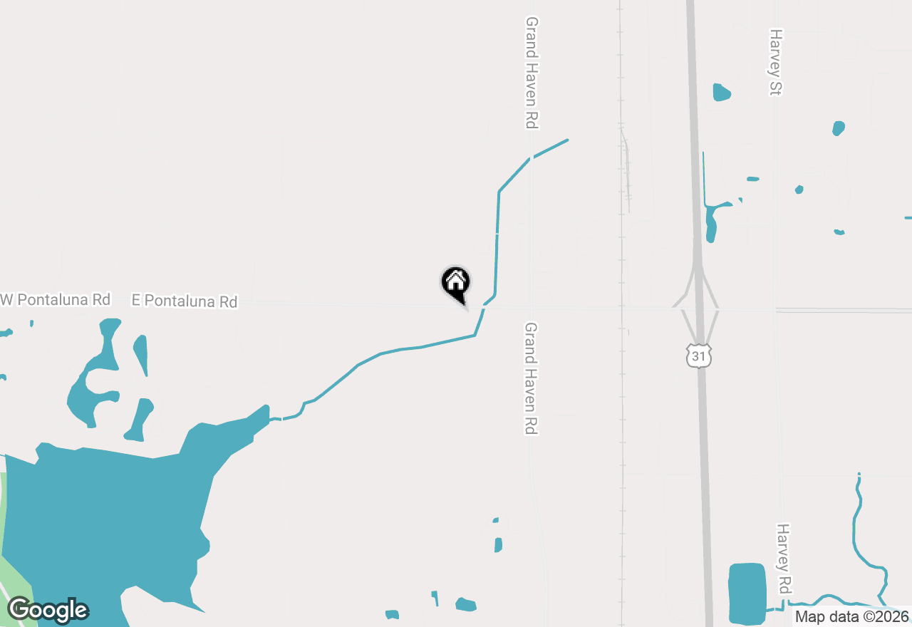 Map of 6635 Timberbrook Court, Muskegon, MI 49444