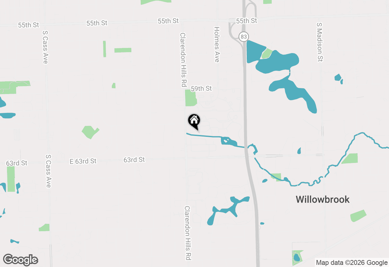 Map of 6181 Knoll Wood Road #101, Willowbrook, IL 60527
