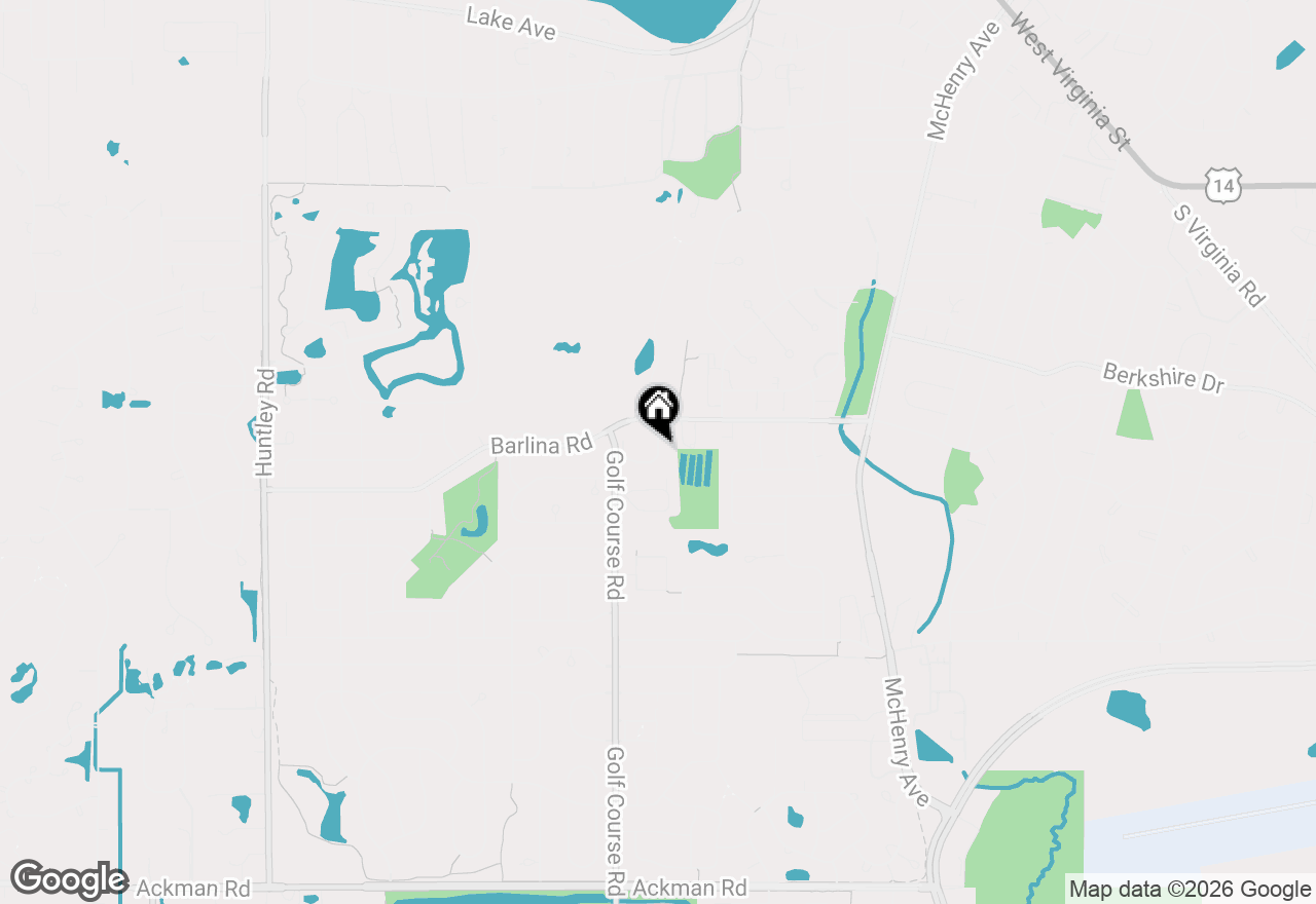Map of 829 Chasefield Lane #1, Crystal Lake, IL 60014