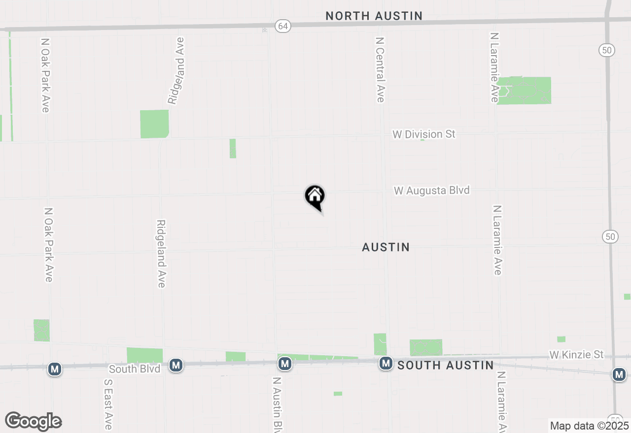 Map of 5828 W Iowa Street, Chicago, IL 60651