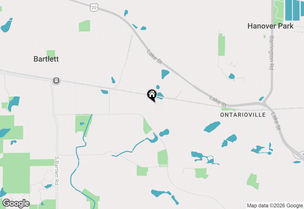 Map of 802 E Devon Avenue #810, Bartlett, IL 60103