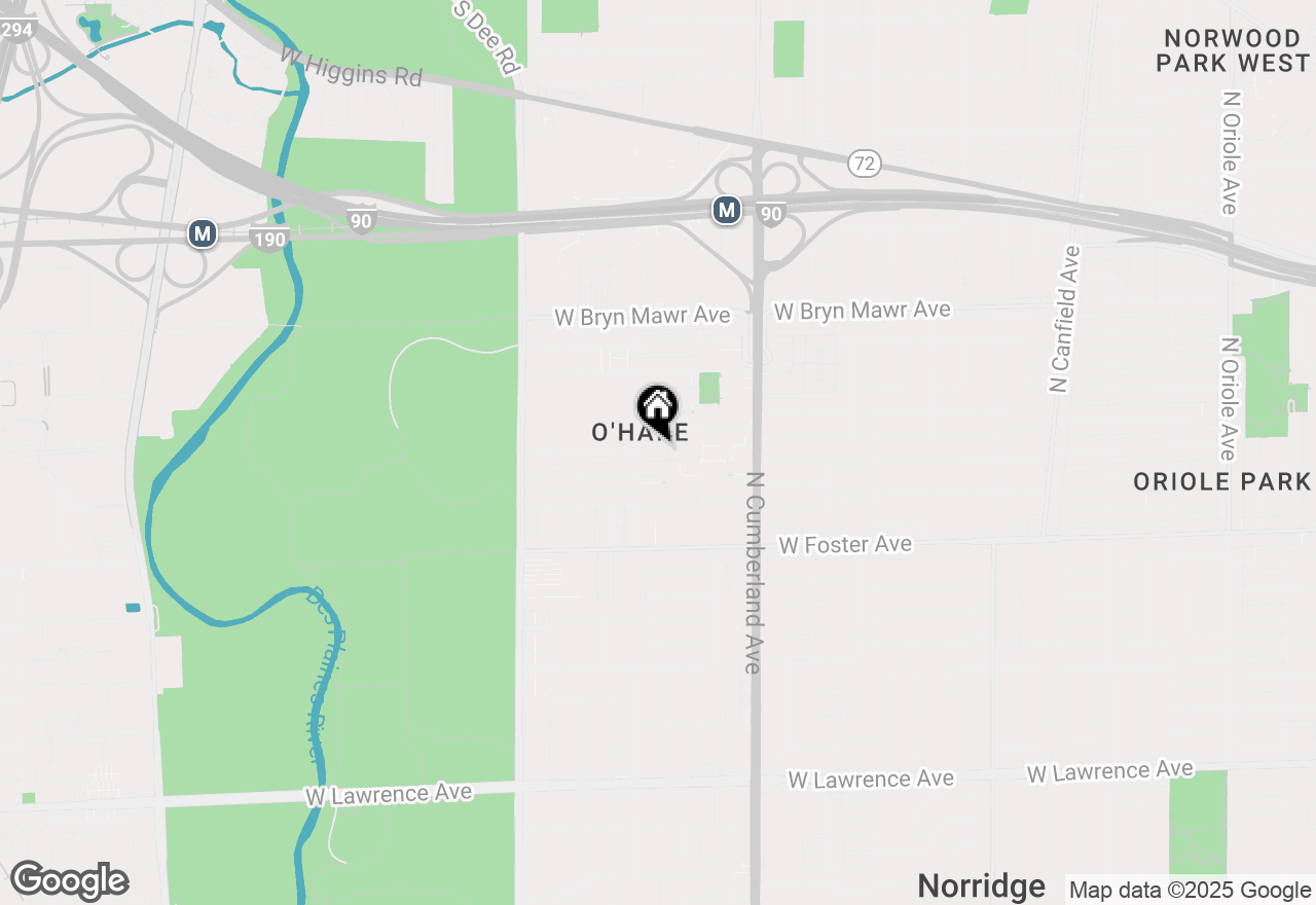 Map of 5349 N Delphia Avenue #150, Chicago, IL 60656