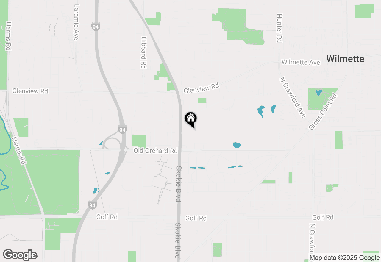 Map of 4710 Russett Lane #R1, Skokie, IL 60076