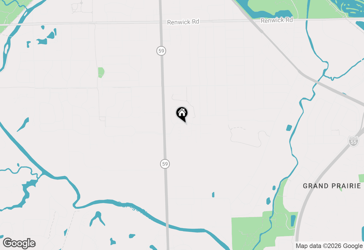 Map of 23857 N Dayfield Drive, Plainfield, IL 60586