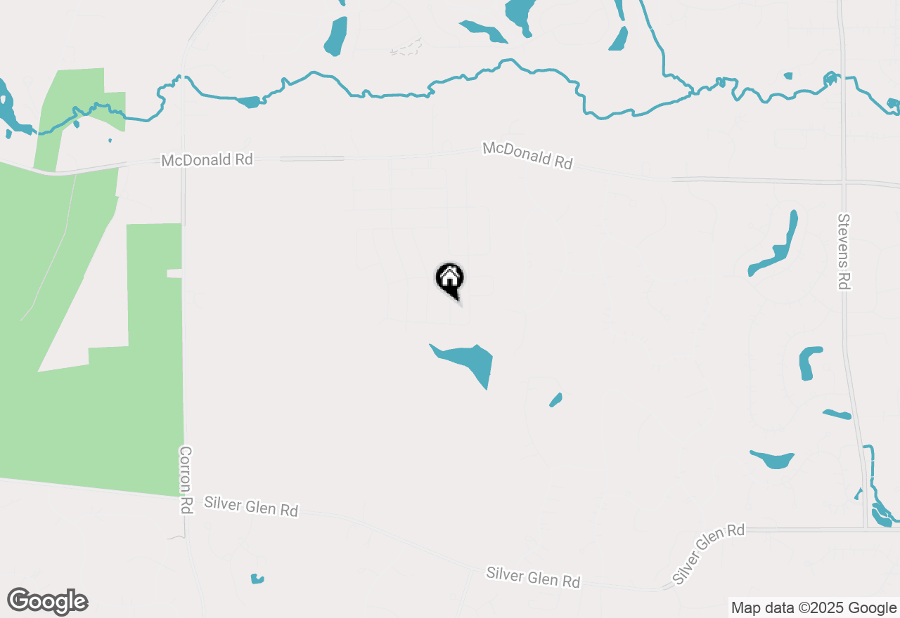 Map of 1851 Diamond Drive, Elgin, IL 60124