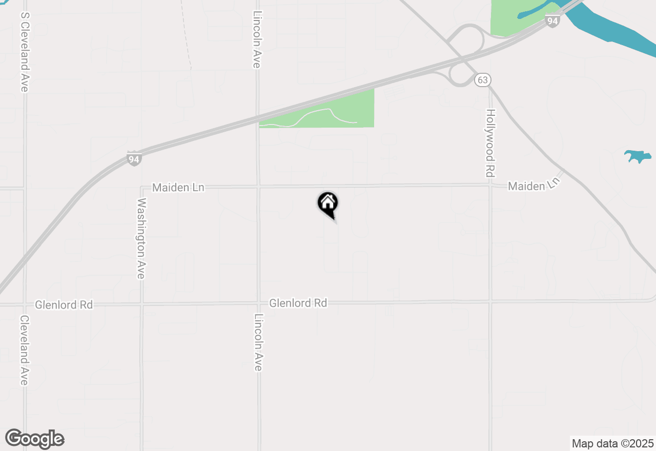 Map of 3833 Green Acre Drive, St. Joseph, MI 49085