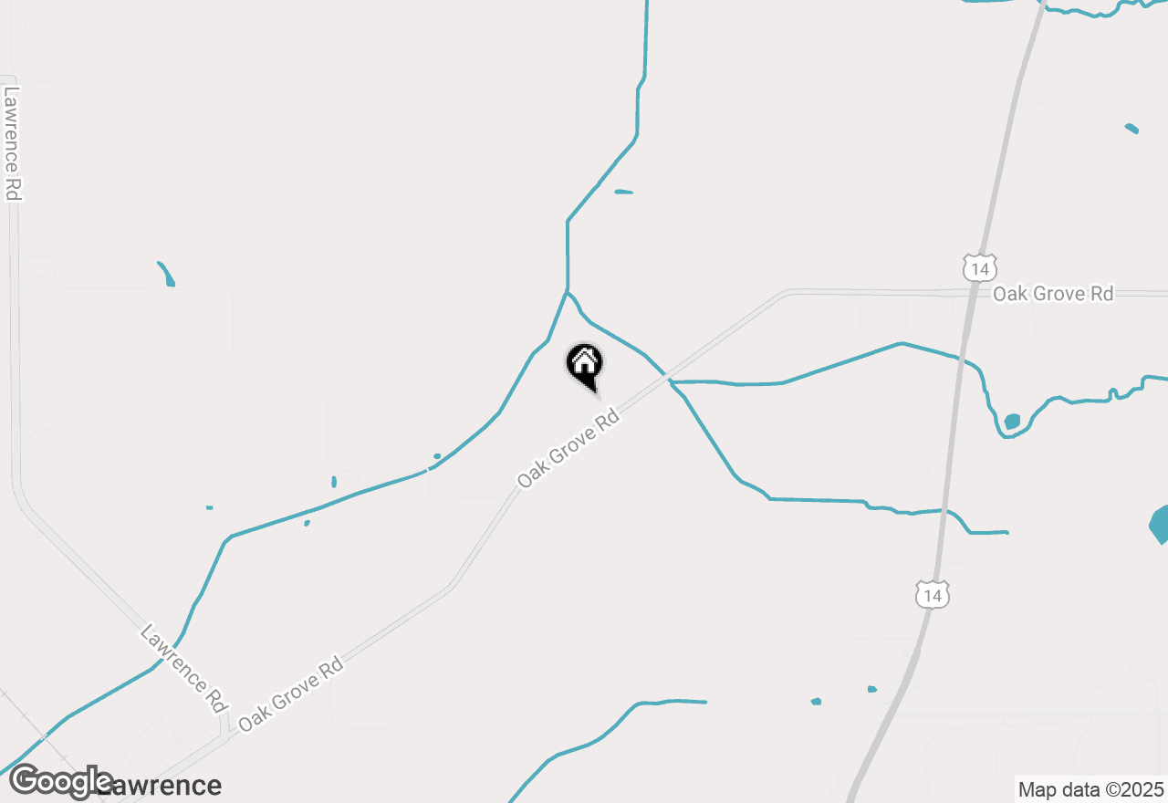 Map of 21626 Oak Grove Road, Harvard, IL 60033