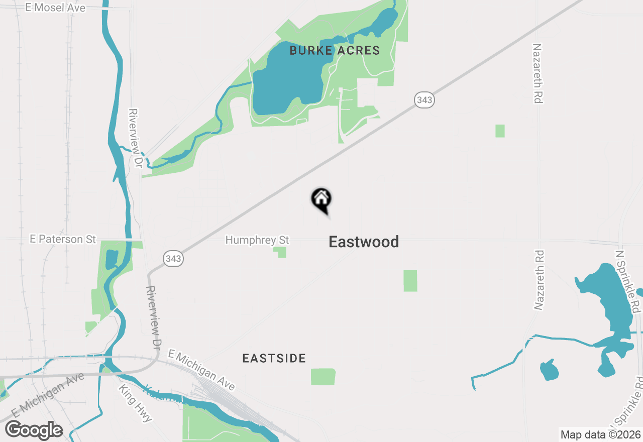 Map of 1308 Colgrove Avenue, Kalamazoo, MI 49048