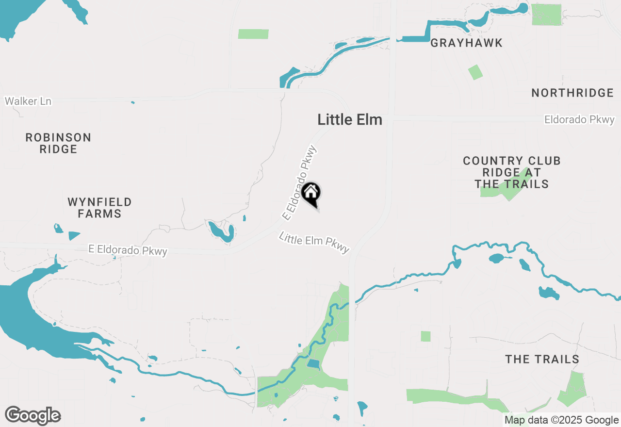 Map of 2624 Deer Hollow Drive, Little Elm, TX 75068