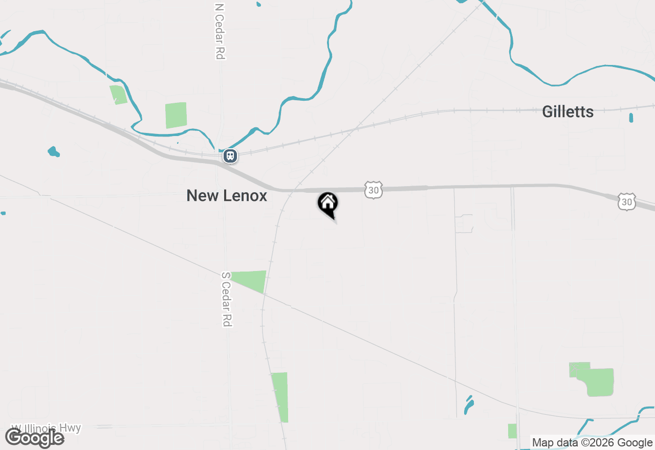 Map of 146 S Cooper Road, New Lenox, IL 60451