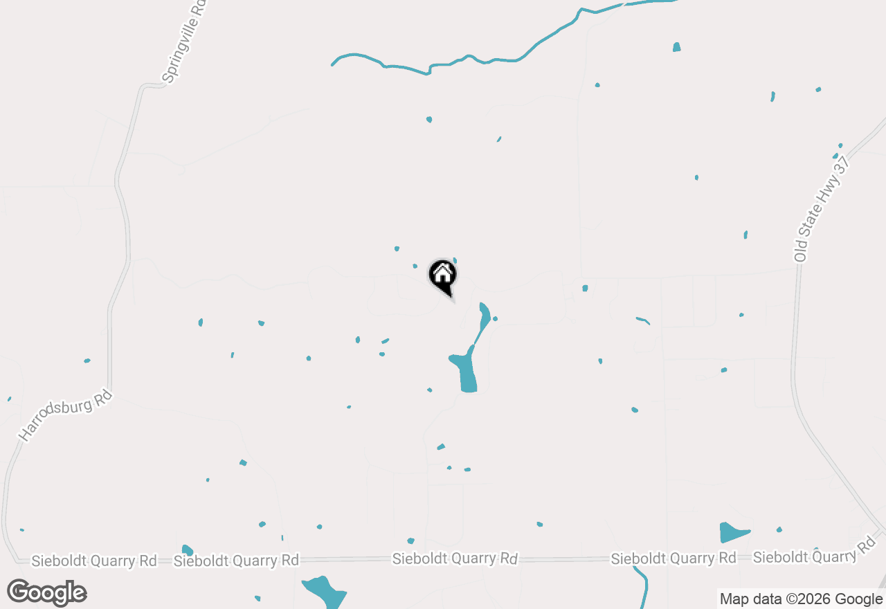 Map of 803 Spyglass Hill Drive, Bedford, IN 47421
