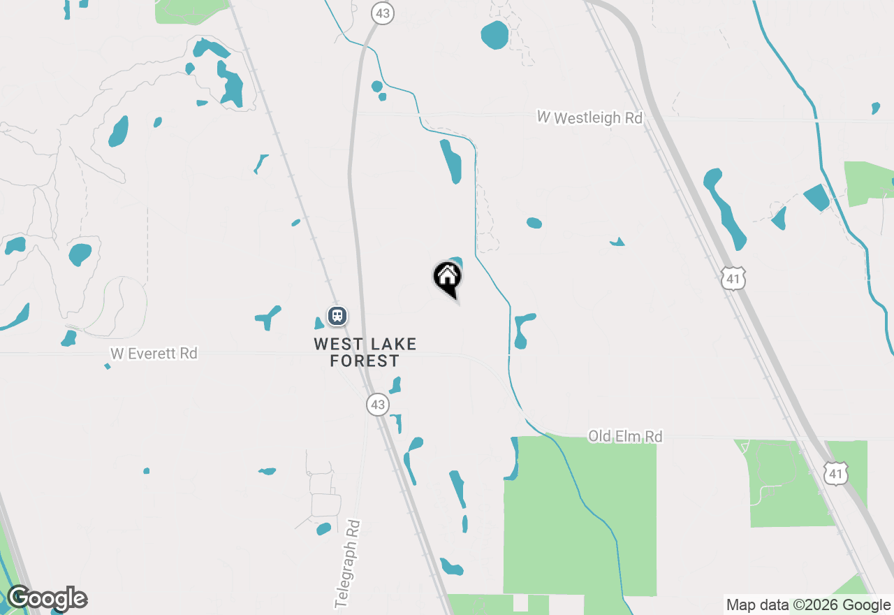 Map of 861 Gloucester Crossing, Lake Forest, IL 60045
